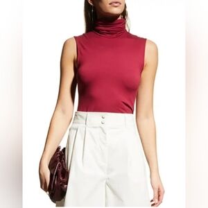 Majestic filatures sleeveless turtleneck.